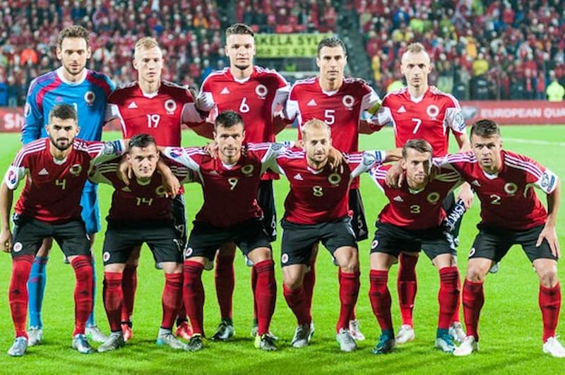 Albania được coi là đội bóng lót đường ở bảng B euro 2024 